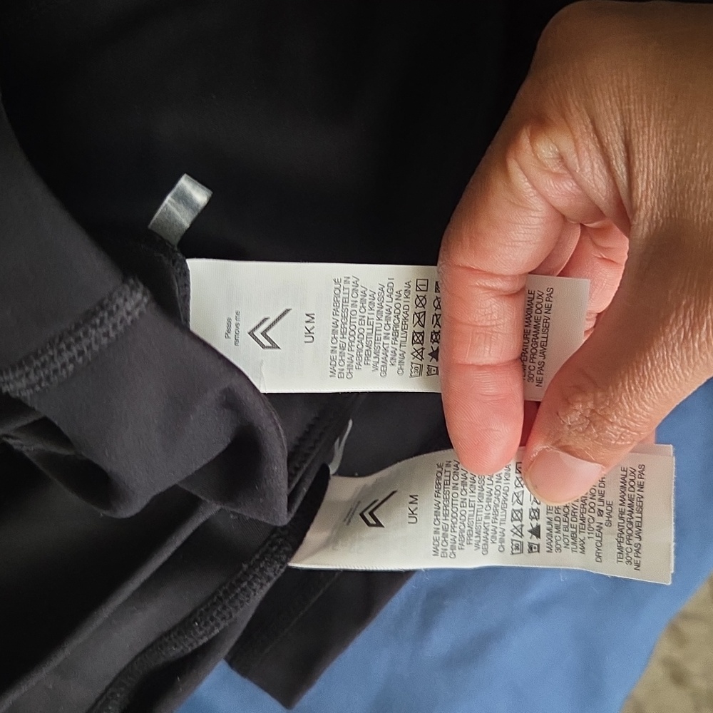 Oner Active Black Athletic Shorts - Picture 3 of 3